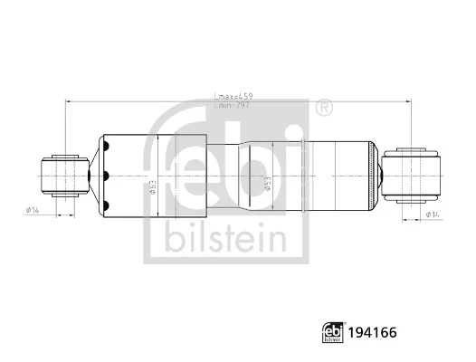 Fiat Doblo I Arka amortisör