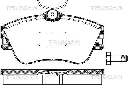 Volkswagen Transporter T4 Ön fren balatası orijinal