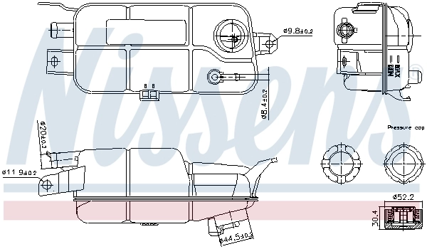 Fiat Marea  Su deposu