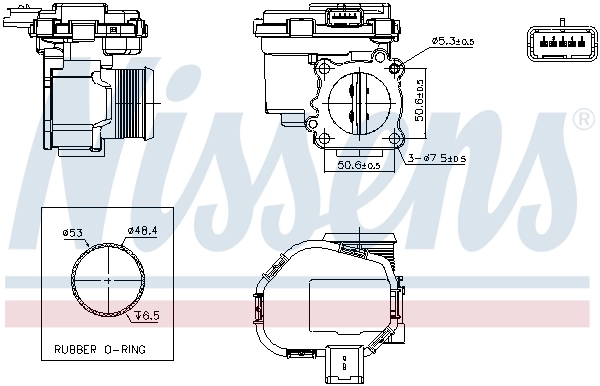 Ford Courier  (2014 - 2026) Gaz kelebeği komple çıkma