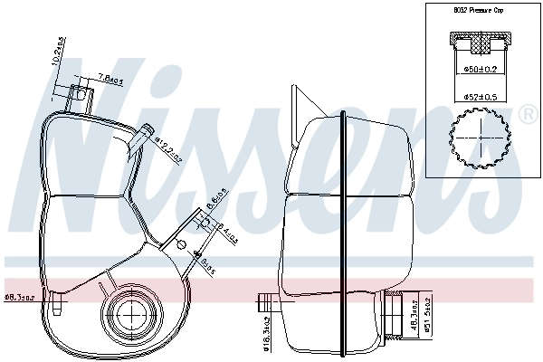 Astra F station wagon (51, 52, F35, M35) (1991 - 2001) Su deposu