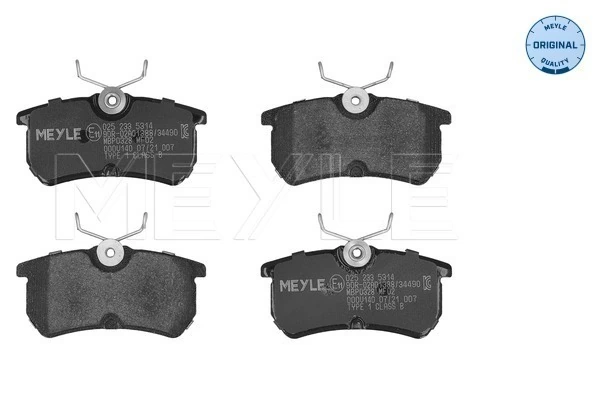 Ford Fiesta V (2001 - 2008) Arka disk fren balataları fiyatı