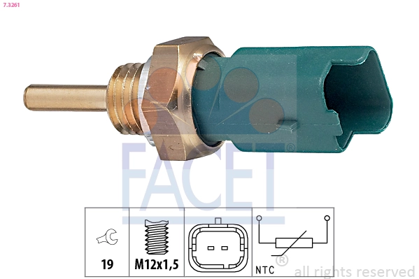 Fiat Punto  (2005 - 2018) Soğutma sıvısı sıcaklık sensörü çıkma