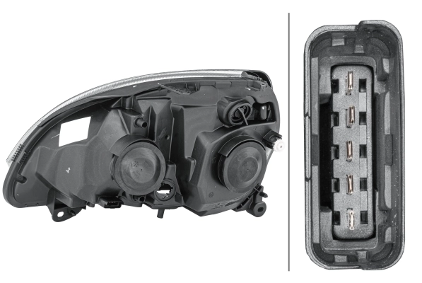 Renault Clio II (1998 - 2010) Sağ far çıkma