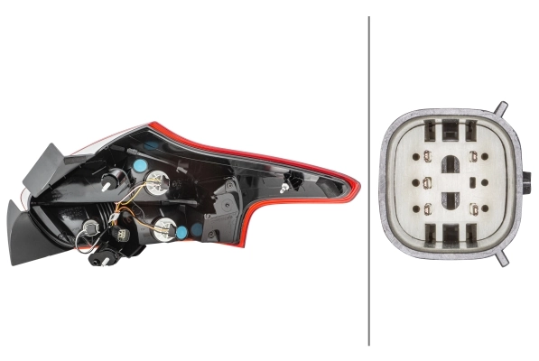 Ford Focus III (2010 - 2020) Sol arka stop lambası 