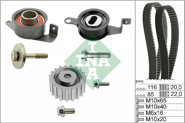 Escort IV hatchback (GAF, AWF, ABFT) (1985 - 1990) Triger set