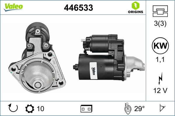 Focus III hatchback (CB8) (2010 - 2020) Marş motoru
