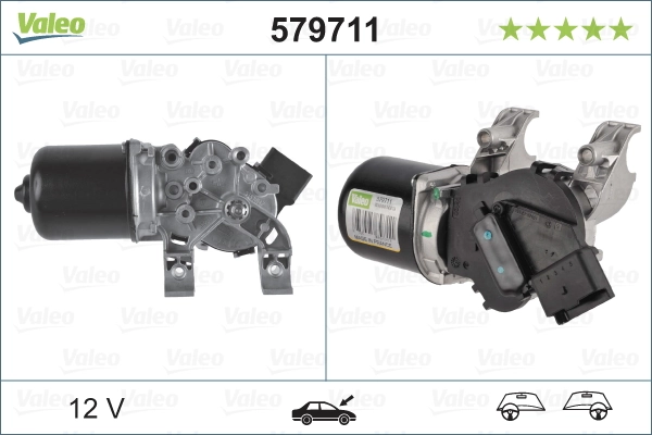Renault Megane II (2003 - 2012) Ön cam silecek motoru çıkma