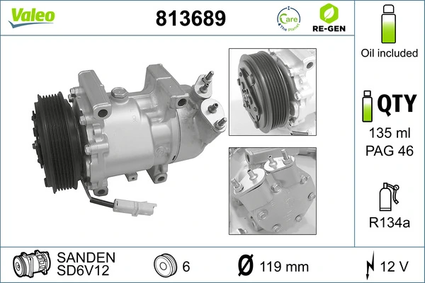 Citroen C3 I (2002 - 2009) Klima kompresörü fiyatları