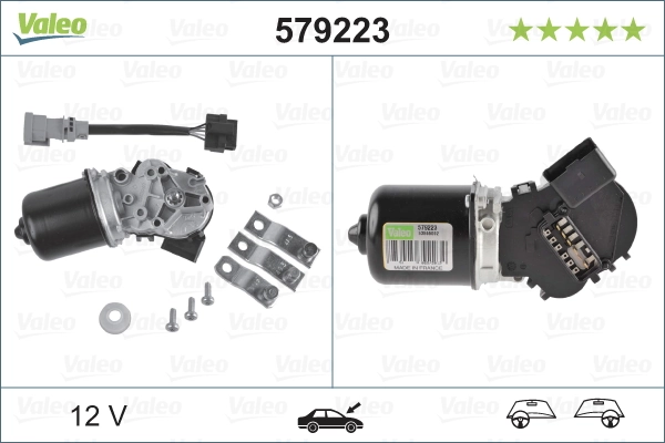 Renault Megane I (1996 - 2003) Ön cam silecek motoru 