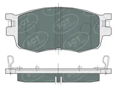 Hyundai I20  (2008 - 2012) Ön disk fren balataları 