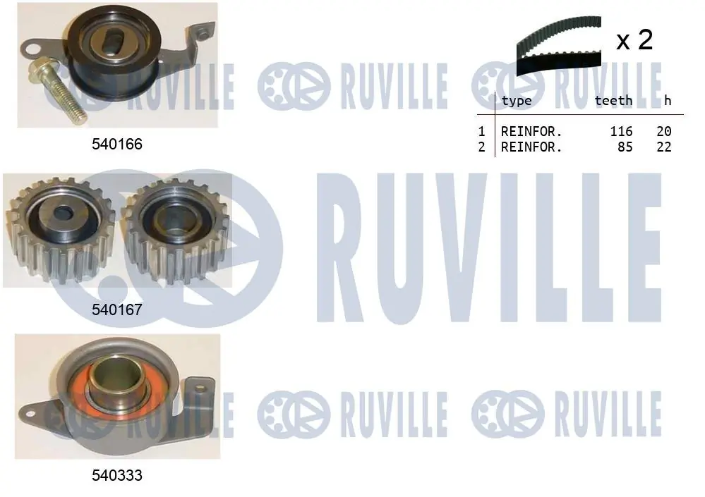 Ford Escort IV Triger set