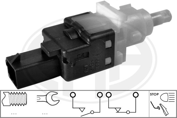 Doblo I van (223) (2001 - 2010) Fren Pedal Müşürü