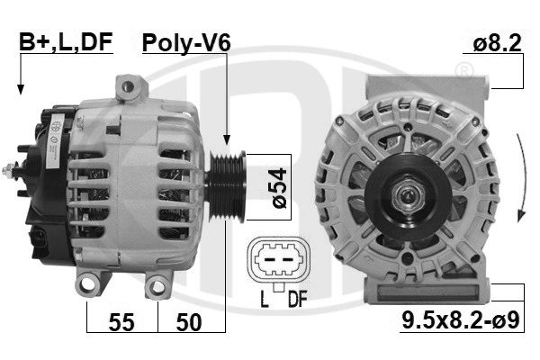 Opel Astra Alternatör
