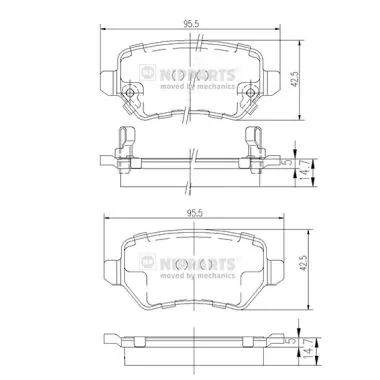 Opel Corsa  (2000 - 2006) Arka disk fren balataları çıkma