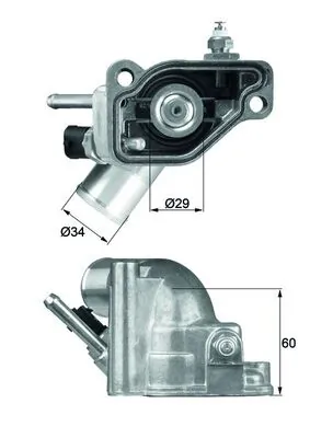 Opel Astra  Termostat yuvası