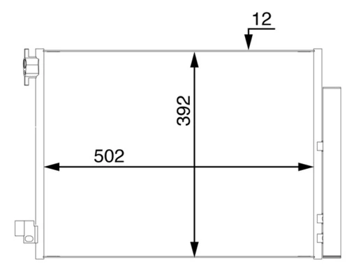 Duster Klima kondenseri