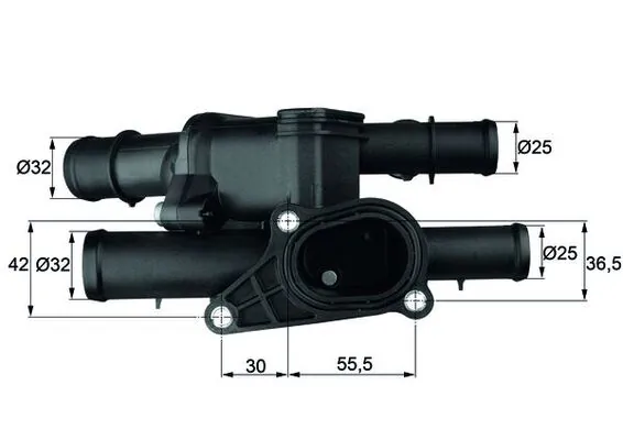 Bora  Termostat yuvası