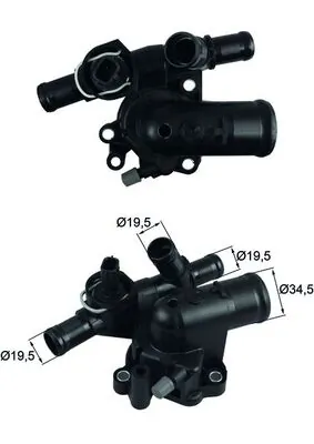 Qashqai I Termostat yuvası