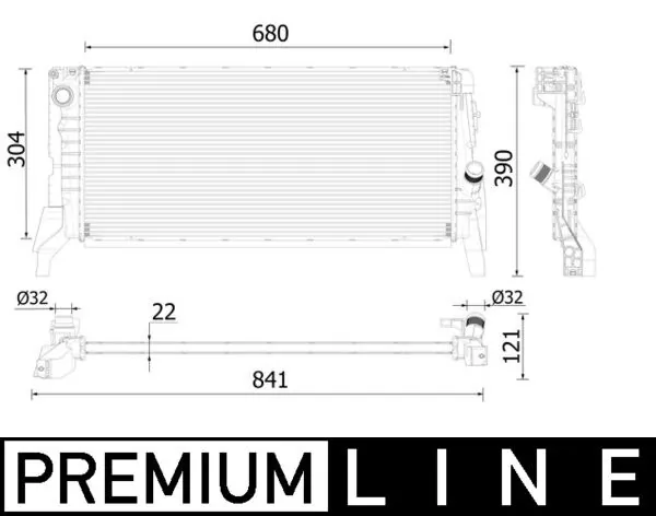 CR2306000P Mahle Original
