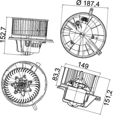 AB148000P Mahle Original