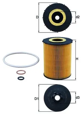 OX636D Mahle Original