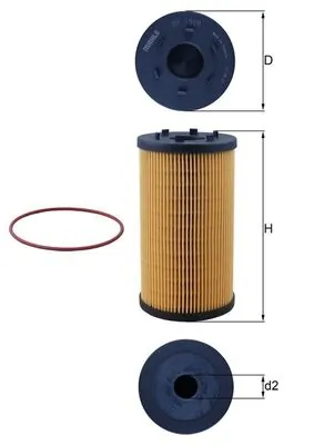 OX1306D Mahle Original