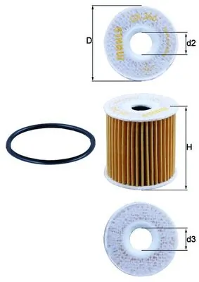 OX346D Mahle Original