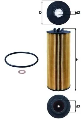 MAHLEOX164D Mahle Original