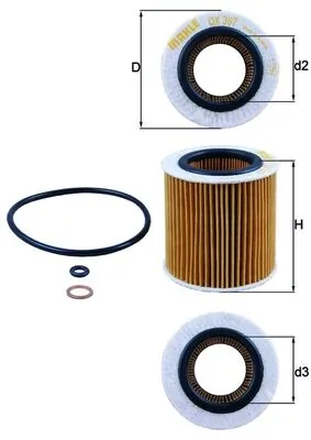 MAHLEOX387D Mahle Original