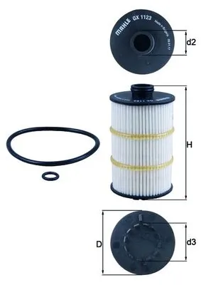 OX1123D Mahle Original