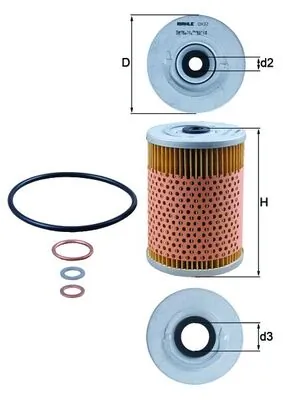 OX32D Mahle Original