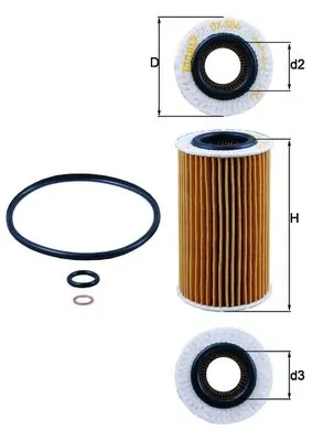 MAHLEOX384D Mahle Original