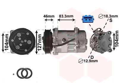 Transporter T4 Klima kompresörü