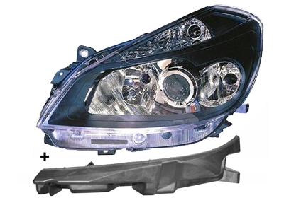 Clio III hatchback (BR01, CR01) (2005 - 2014) Sol ön far