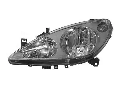 307 hatchback (3A, 3C) (2000 - 2012) Sol ön far