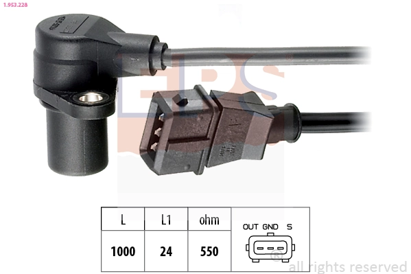 Chevrolet Captiva I (2006 - 2010) Krank mili konum (devir) sensörü fiyatı