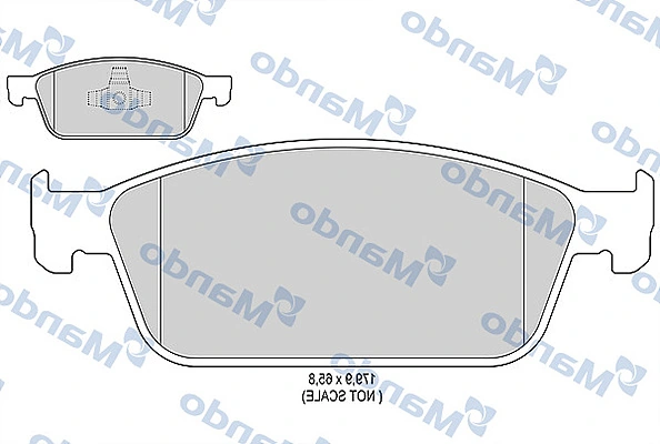 Ford Focus III Ön fren balatası orijinal