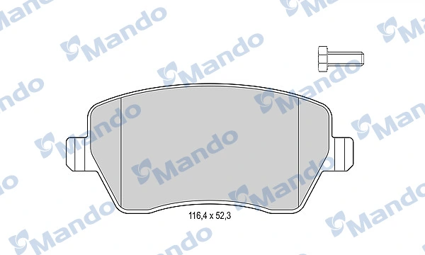 Renault Clio III (2005 - 2014) Ön disk fren balataları 