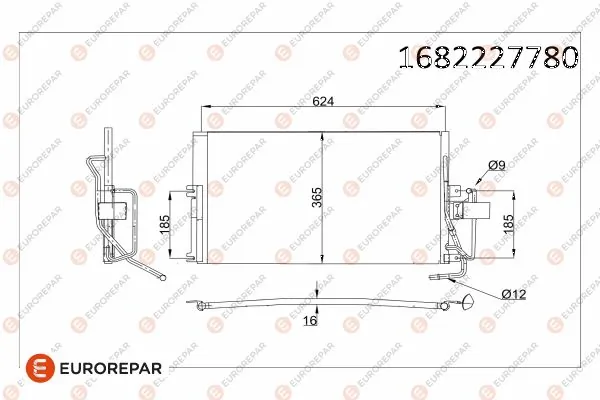 Opel Vectra  Klima kondenseri