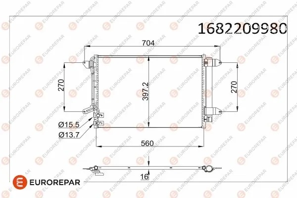 Volkswagen Jetta VI Klima kondenseri Türkiye fiyatı