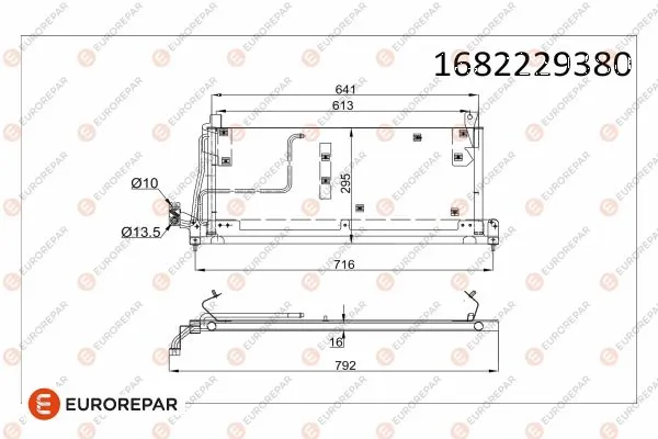 Corsa  Klima kondenseri
