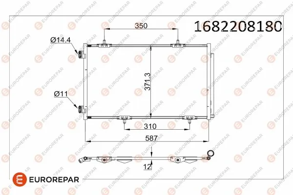301  Klima kondenseri