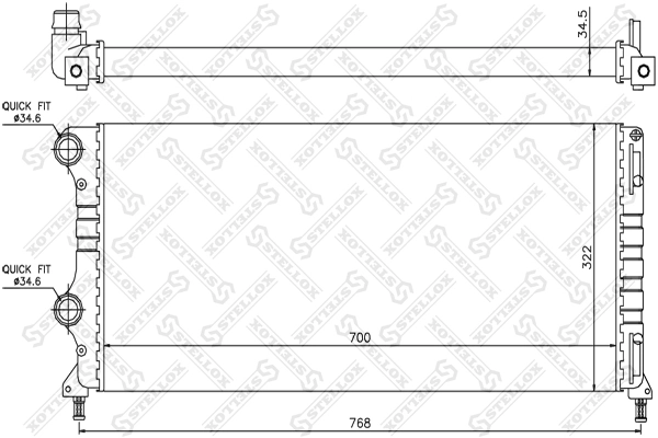 Fiat Doblo I Motor su radyatörü Türkiye fiyatı