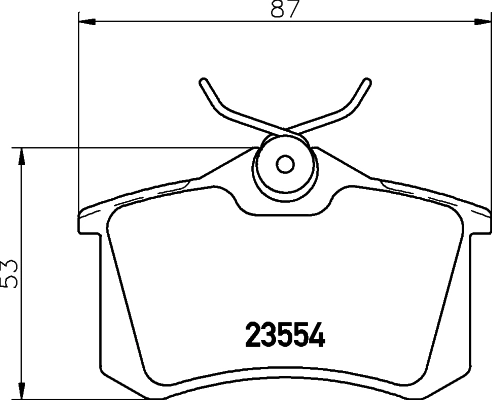 Renault Megane II (2003 - 2012) Arka disk fren balataları fiyatları