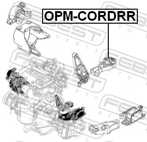 Opel Corsa D Arka motor takozu fiyatı
