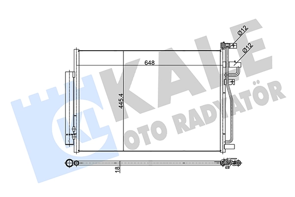 Chevrolet Captiva I Klima kondenseri