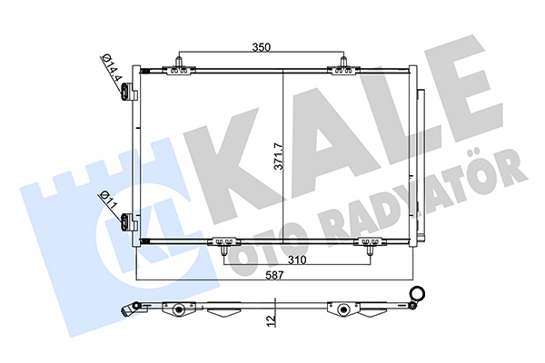 301 sedan (2013 - 2026) Klima kondenseri