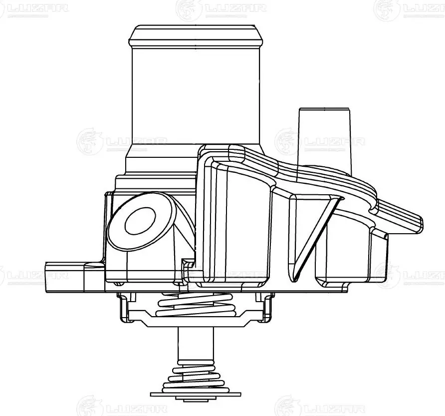 Fiat Ducato III (2006 - 2026) Termostat gövdesi 
