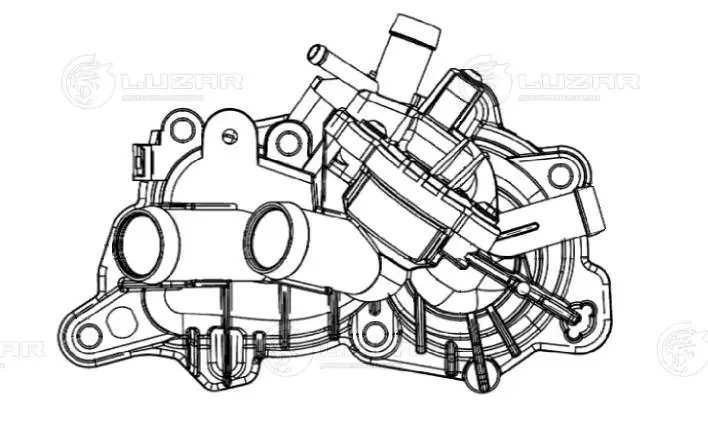 Audi A3  (2013 - 2020) Termostat gövdesi 